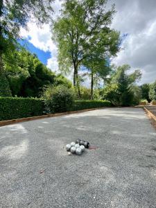 Maisons de vacances La Maison L'Eperon, stylish 5 star villa surrounded by vineyard near Saint Emilion : photos des chambres