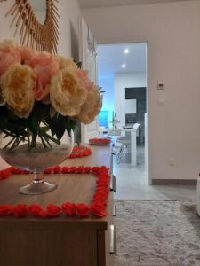 Appartements Jacuzzi Appartement love room : photos des chambres