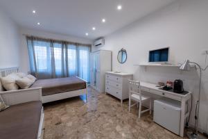 Casa Rosa Beige e Blu