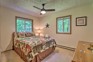 Deck & Resort Amenities: Pocono Lake Home