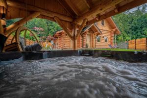 Apartamenty w Lipowskiej Chacie - jacuzzi i sauna