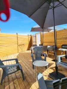 Maisons de vacances ESCALE OCEAN A 800 m DE LA PLAGE : Maison 1 Chambre