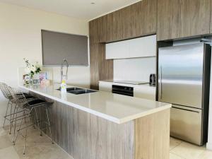 中央海岸 Beachfront apartment The Entrance Central Coast 单人房 大堂