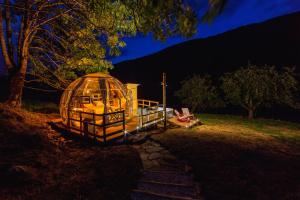 Tentes de luxe bulle de nuit : photos des chambres