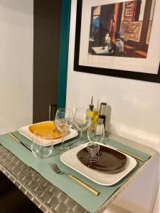 Appartements Studio Le City - Petit dejeuner inclus 1ere nuit - AUX 4 LOGIS : photos des chambres
