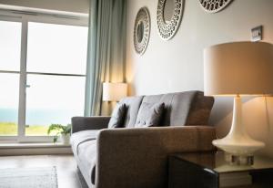 Stunning Sea Views, luxury apartment beaches & restaurants are a short walk away