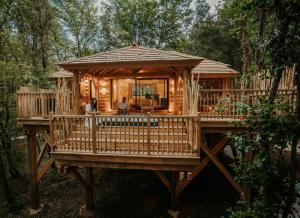 Les Lodges de Calviac - Spa et Sauna privatifs : photos des chambres