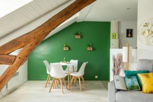 Appartements Le Marche Cosy a Vernon-Giverny - Claude Monet - Downtown : photos des chambres