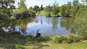 Maisons de vacances Maison Rouge Adossee a la Colline et son Etang : photos des chambres