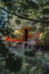 Tentes de luxe Roulotte Tzigane au bord du ruisseau - Drome Provencale (2p) : photos des chambres