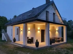 Dom wczasowy , nad jeziorem z możliwością wędkowania do 7 osób - Neu Kolziglow