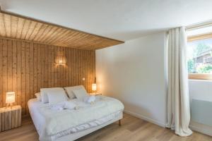 Appartements The Snow - Gorgeous 3 stars apartment with yard - Combloux - Welkeys : photos des chambres