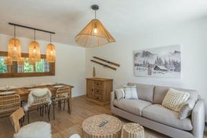 Appartements The Snow - Gorgeous 3 stars apartment with yard - Combloux - Welkeys : photos des chambres