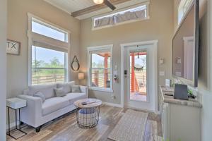 Modern Sunset Cabin with Wood Fire Pit!