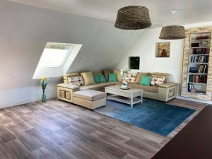 Maisons de vacances Maison de 4 chambres avec vue sur la mer jardin clos et wifi a Plouguerneau a 1 km de la plage : photos des chambres
