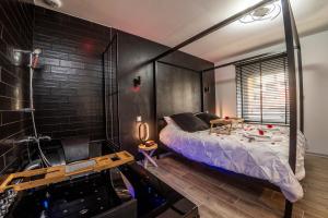 Appart'hotels Appart Hotel GLAM88 Suites avec SPA et Sauna Privatif : photos des chambres