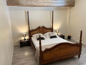 Appartements le gite de la Ferme : Chambre Double