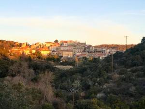 Maisons de vacances Maison d'une chambre avec vue sur la ville et wifi a Belesta : photos des chambres