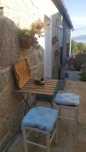 Vivienda con terraza en playas de Baiona