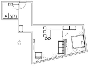 Apartment mit 1 Schlafzimmer
