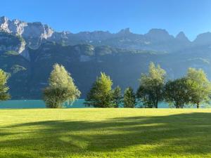 Maisonette im Penthouse-Stil ca 145m2 mit viel Privatsphäre - direkt am Walensee mit Badestrand