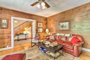 Fish, Float and Relax Fireside Home Near New River!