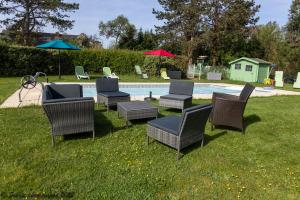 Maisons de vacances Les Bocages, gites de charme en Val de Loire, piscine chauffee : photos des chambres