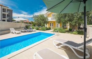 Stunning Apartment In Buje With 2 Bedrooms, Wifi And Outdoor Swimming Pool