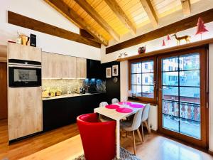 Saas-Fee renovated flat in center of the village