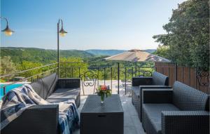 Nice Home In Buzet With Sauna 
