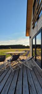 Domek drewniany letniskowy całoroczny nad jeziorem