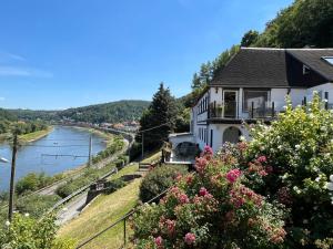 obrázek - Saechsische-Schweiz-Ferienhaus-Wohnung-1-mit-Elbblick-Sauna-und-Kamin