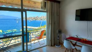 Spacious beach apartments right on the Saranda boulevard with breathtaking panoramic sea view