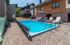 Beautiful Home In Plaski With 4 Bedrooms, Wifi And Outdoor Swimming Pool