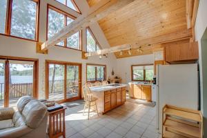 Lakefront A-Frame Cabin, Year Round