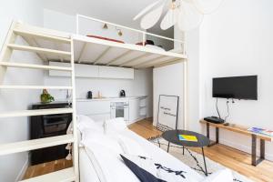 Pretty duplex studio Downtown Miroir Deau