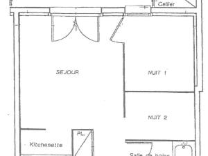 Appartements Proche Thermes - T2 Cabine avec Balcon, Parking et Wifi - Animaux admis - FR-1-313-170 : Appartement (4 Adultes)