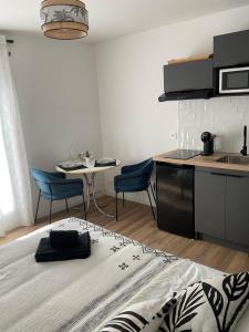 Appartements Ma pierre a l'edifice, Face a la Cite vue sublime, studio avec terrasse : photos des chambres