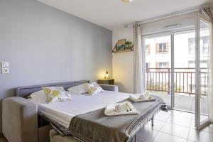 Appartements Nice apartment with a balcony - Hendaye - Welkeys : photos des chambres