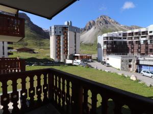 Studio 4 pers. pieds des pistes avec balcon à Tignes - FR-1-502-409