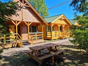 Domek drewniany nad morzem całoroczny