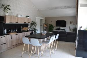 Villas Maison avec piscine, jaccuzi, hammam a 800 m du lac : Villa