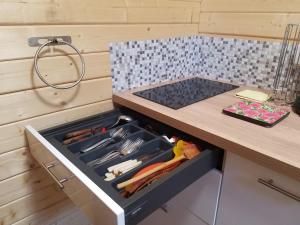 Chalets Normandy cottage : photos des chambres