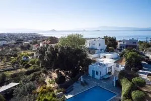 Villa Calypso, idyllique villa avec piscine et vue mer - Áyioi Asómatoi