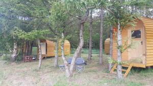 Glamping Pod im Wald