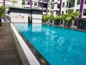 D'sarang Cinta Homestay Swimming Pool Melaka - Kampong Bukit Beruang