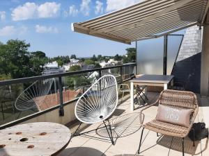 Appartements Les Terrasses Plage Benoit : photos des chambres