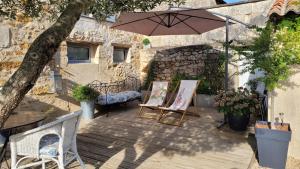 Maisons d'hotes Au creux des vignes : photos des chambres