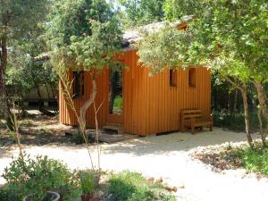 Chalets Gite et cabane ecologiques 1000 Pailles : photos des chambres