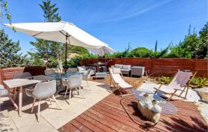 Maisons de vacances Lovely Home In Murviel-Les-Montpellie : photos des chambres